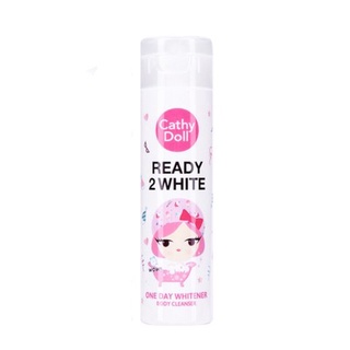 CATHY DOLL เรดี้ทูไวท์ วันเดย์ไวท์เทนเนอร์บอดี้คลีนเซอร์ 85ML