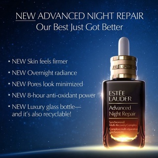 【 โปรโมชั่น จำกัด เวลา 】เอสเต ลอเดอร์ เซรั่ม Estee Lauder AdvancedNight Repair Synchronized Recovery Complex - Serum50ml