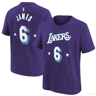 เสื้อยืดคอกลม แขนสั้น พิมพ์ลาย NBA James Davis Fan น่ารัก สไตล์วินเทจ สําหรับทุกเพศS-5XL