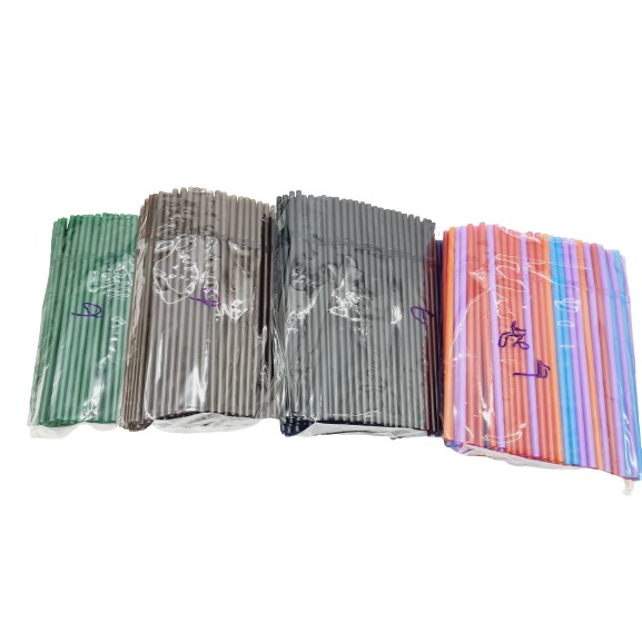 (แพ็ค 250 เส้น) หลอดงอ หนา 6 มิล (U) 1 แพ็ค