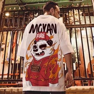 【🔥🔥】🔥COD M-8XL🔥 New T-shirt Men Summer Fashion Oversized White T-shirt