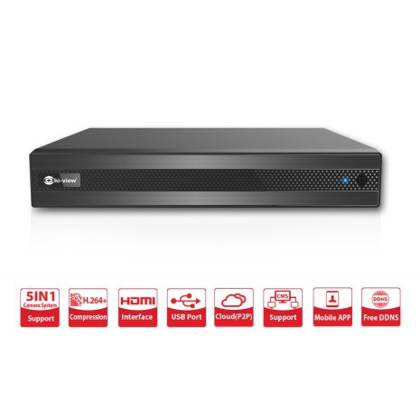 HA-98516-V1 Hiview DVR เครื่องบันทึกภาพ AHD DVR 16ch / 5-in-1 DVR / H.264+ Compression รองรับกล้องรุ