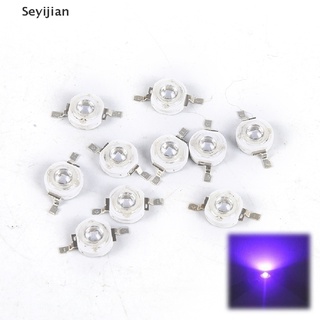 [SEY] หลอดไฟอัลตราไวโอเลต LED 3W ชิป UV 395nm 10 ชิ้น