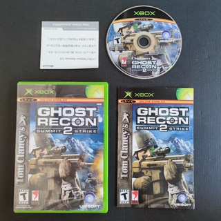 GHOST RECON 2 SUMMIT STRIKE  แผ่นแท้ XBOX JP แผ่นสภาพดี ใช้งานได้ปกติ