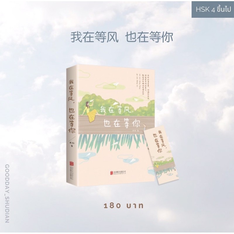 (พรีออเดอร์ 9-15 วัน) นิยายจีน 我在等风 也在等你🧸☁️💗