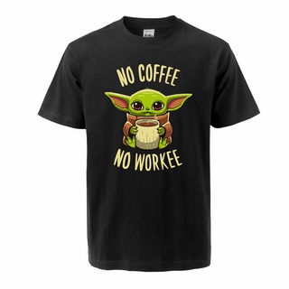 [COD]เสื้อยืดแขนสั้น พิมพ์ลาย The Mandalorian Yoda น่ารัก อเนกประสงค์ สําหรับผู้ชาย 2022