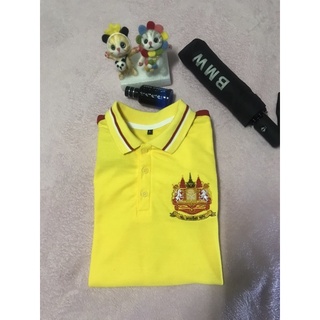 สินค้าพร้อมส่ง เสื้อโปโลแขนสั้นสำหรับ(ผู้ชาย)เนื้อผ้าฝ้ายขนาดไซส์ Lสภาพสวยกริ๊ปเหมือนใหม่ให้ลุกอารมณ์ดีสดใสโดดเด่นน่าเข้