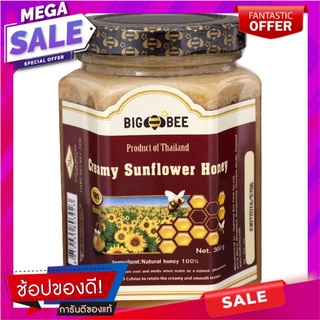 บิ๊กบีน้ำผึ้งครีมมี่ดอกทานตะวัน 300กรัม(C Big Bee Honey Creamy Sunflower 300g (C