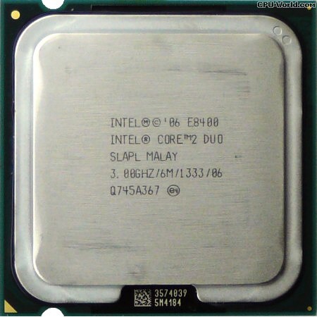 PROCESSOR CORE 2 DUO TRAY E8400 3.0 GHZ