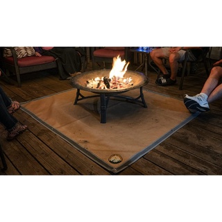 ผ้าทนไฟ #FIRESIDE OUTDOOR 15202 Outdoor Camping Bonfire Stand Mat, Fireproof Sheet