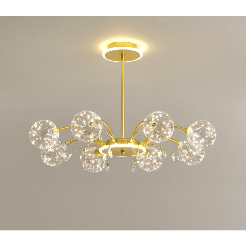 โคมไฟระย้าโมเดิร์น/โคมระย้ากลางห้องนั่งเล่น/ไฟระย้าเพดาน โคมไฟโต๊ะอาหาร - รูปที่ 7