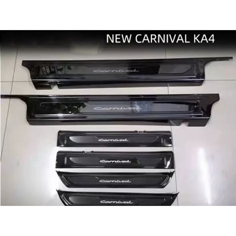 kia carnival ka4 สคัพเพลทสแตนเลสกันรอย