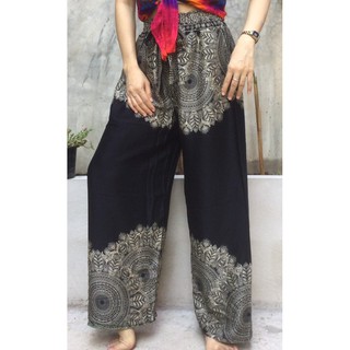 กางเกงขายาวผู้หญิง กางเกงสาวอวบ Elephant Pants/Harem pants/Thailand Pants/Yoga pants