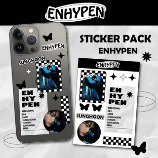 พร้อมส่ง ENHIPEN STICKER PACK [Sticker Die-cut] A6