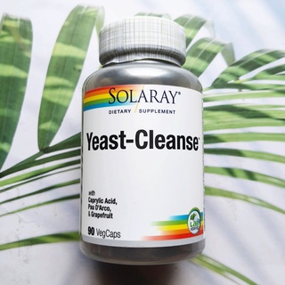 (Solaray®) Yeast-Cleanse 90 VegCaps ยีนส์คลีนส์