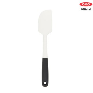 OXO ไม้พายซิลิโคน สีขาว ขนาดใหญ่ l Silicone Spatula White ของแท้ 100%