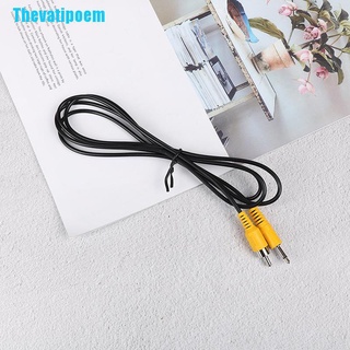 Thevatipoem อะแดปเตอร์สายเคเบิลเสียง 3.5 มม. 1/8 นิ้ว Mono Male Plug To Single Rca Male