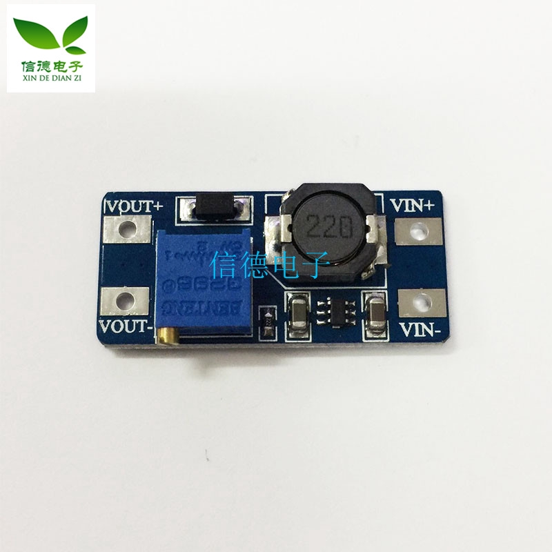 DC-DC โมดูลเพิ่มแรงดันไฟฟ้าอินพุตกว้างสนับสนุนแผ่น 2a 2 / 24V L 5/9/12 / 28V ปรับ 2,577