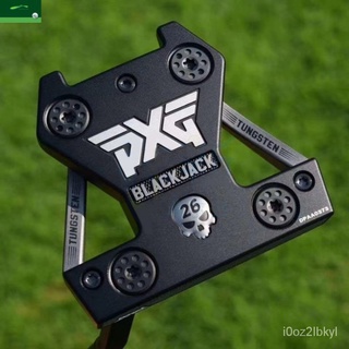 ใหม่PXGพัตเตอร์กอล์ฟคลับBLACKJACK PUTTERจุดศูนย์ถ่วงต่ำก้านดันหัวกะโหลกที่มีเสถียรภาพสูง CNBB