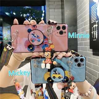 Minnie Mickey Samsung Galaxy A22 4G 5G A80 S20 FE Note20 Ultra Note10 S10 lite S8 S9 plus เคสโทรศัพท์ S20FE S7 edge S20+ S10+ S10E Note10+ S9+ S8+ การ์ตูนน่ารัก ดิสนีย์ มินนี่มิกกี้ TPU case เปลือกป้องกัน