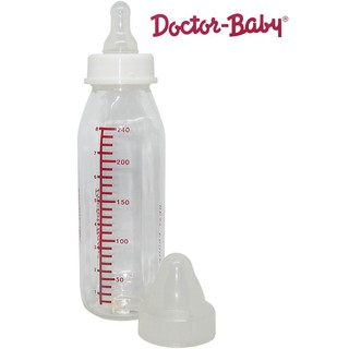 Doctor Baby ขวดนมคอบาง ขนาด 240 มล. / ขวดนม Susu Kaca