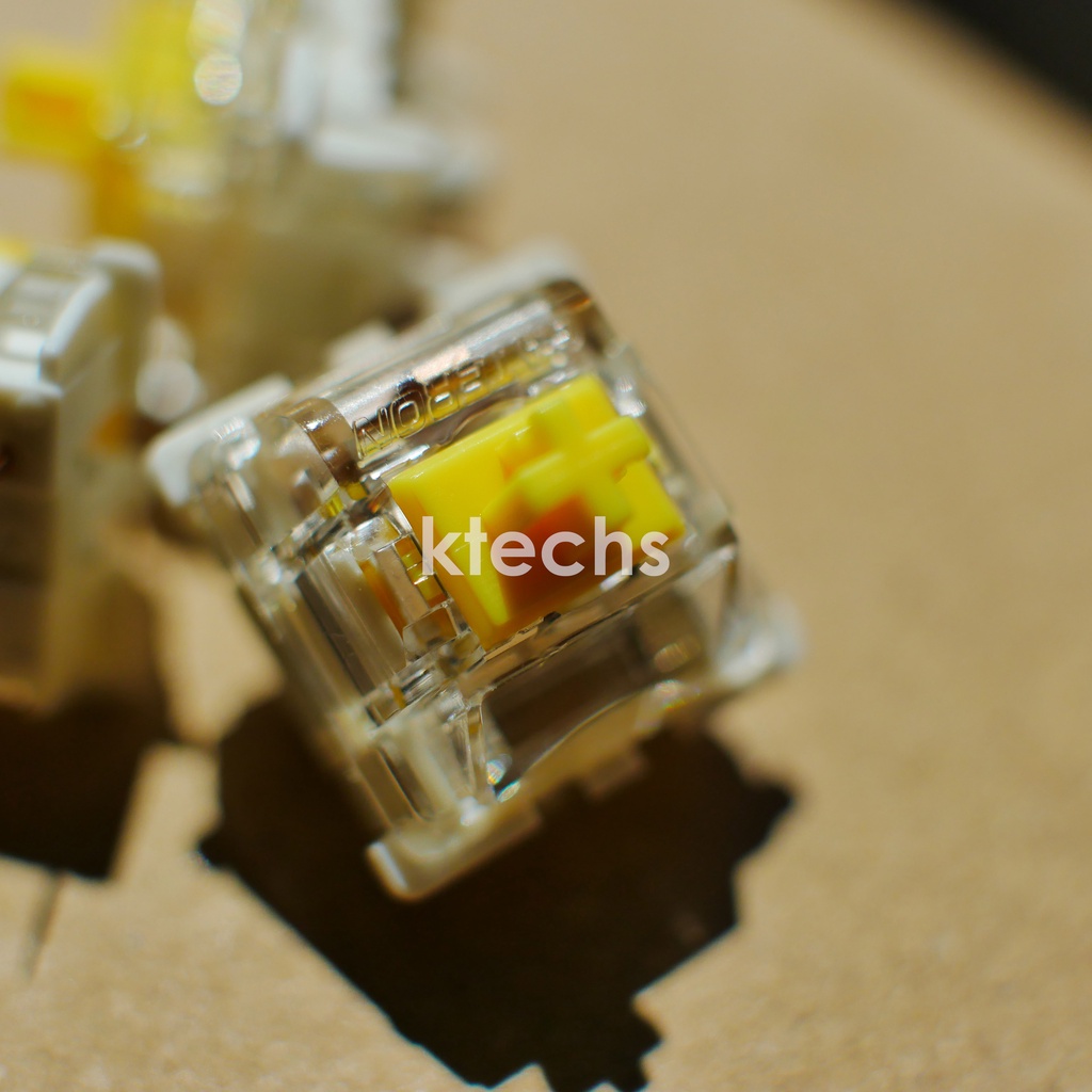 [ผู้ขาย Sg/หุ้น] Yellow G PRO 2 Linear Mechanical Switches Gateron / C3,Gateron Yellow Mechanical Sw