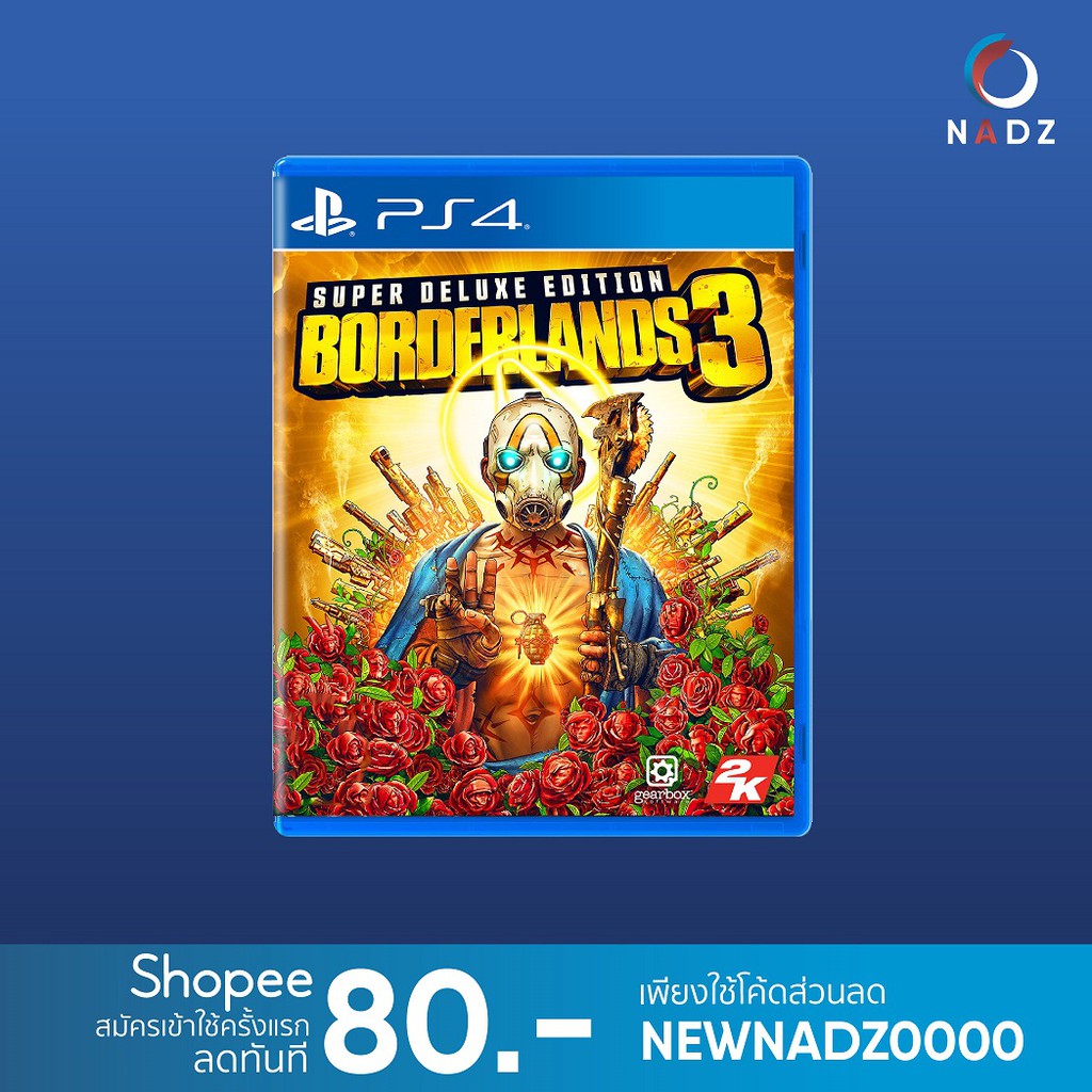 Playstation 4 Borderlands 3 Super Deluxe Edition R3 En Shopee Thailand