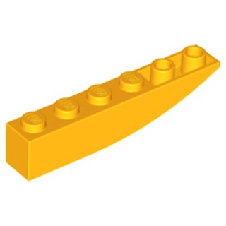 [458] ชิ้นส่วนเลโก้ Lego Part Slope, Curved 6 x 1 Inverted (42023, 500, 41763) ราคา/ชิ้น