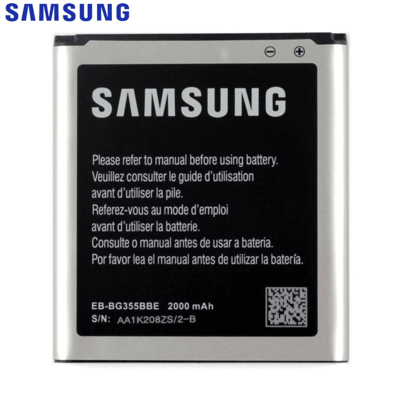 แบตเตอรี่ทดแทน EB-BG355BBE สำหรับ Samsung Galaxy Core 2 G355H G3558 G3556D G355 G3559 SM-G3556D G358