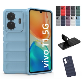 เคสซิลิโคนนิ่ม กันกระแทก ป้องกันกล้อง สําหรับ VIVO T1 5G VIVOT1 Snapdragon 778G 5G