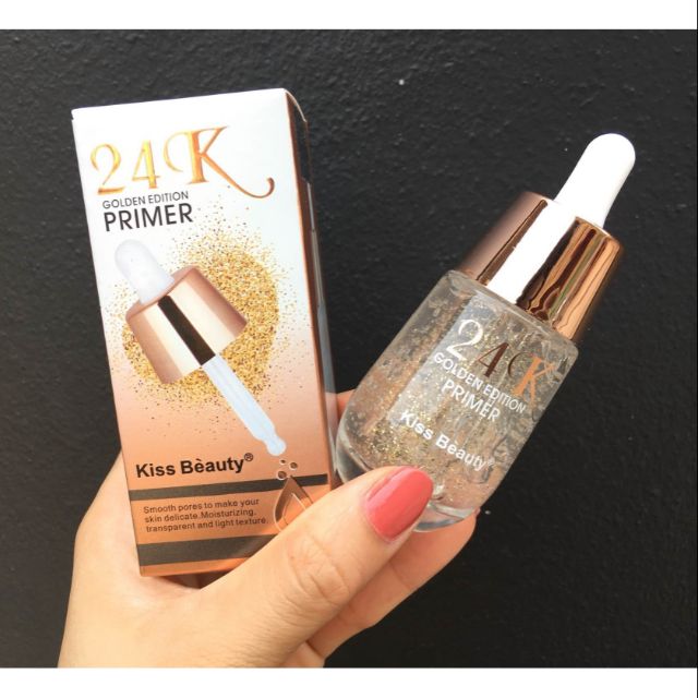 kiss beauty 24k primer แท้💯 ไพรเมอร์ทองคำ Shopee Thailand