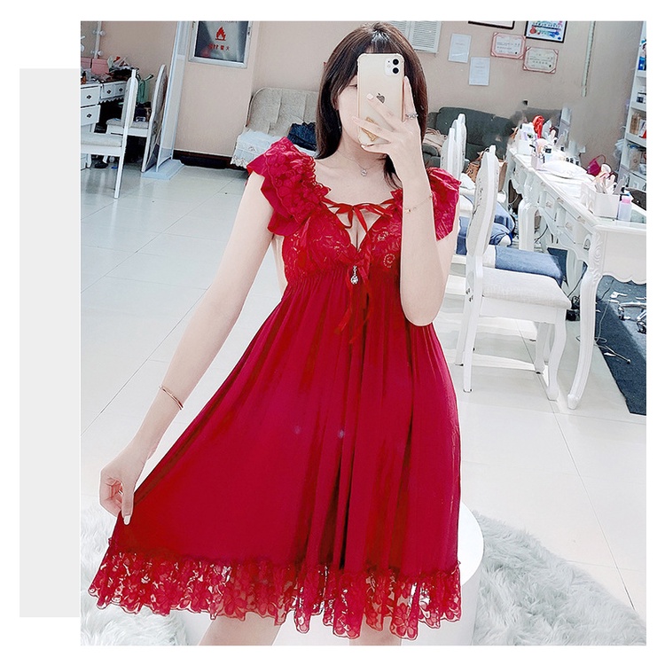 Bosexy-ชุดนอนชุดชั้นในที่ไม่ใช่โปร่งใสจัมโบ้ 51358/สลิง/เสื้อผ้าสํานักงาน