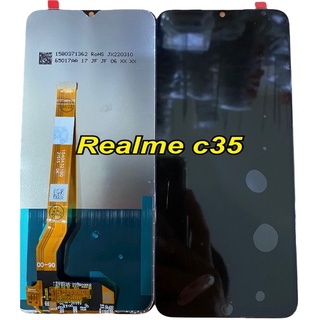 จอ+ ทัชสกรีน  LCD Display  realme c35 งานแท้  แถม  ฟิล์มกระจก+ชุดไขควง+กาว