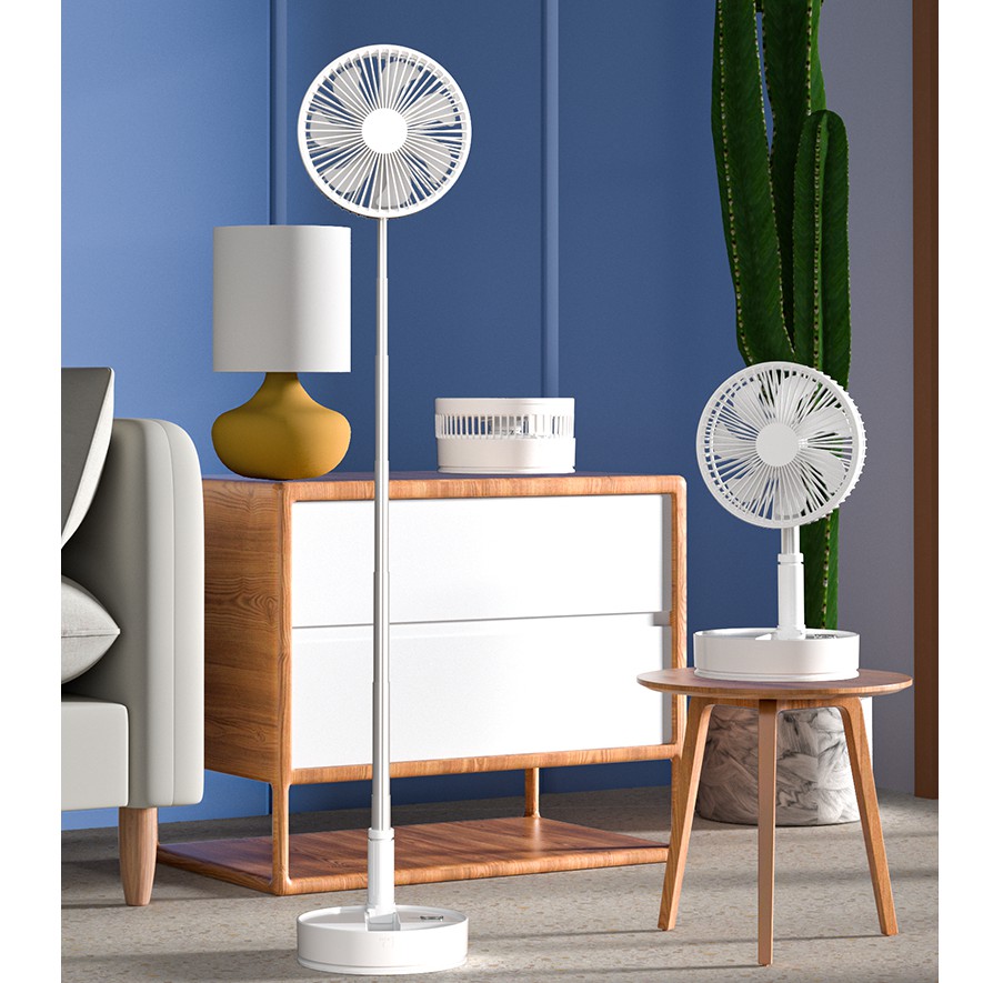 ใหม่ล่าสุด พัดลม ADYSS /P11/P21 พัดลมไฟฟ้าแบบพกพา พัดลมพับได้ พัดลมตั้งโต๊ะ ลมแรงเสียงเบา ปรับได้ 4 