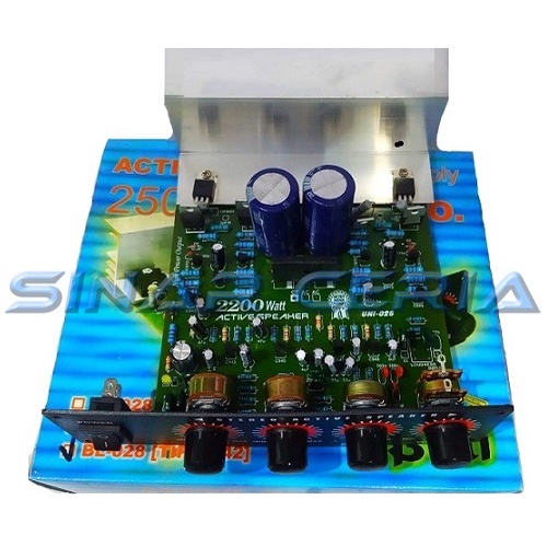 Kit Active Speaker Power Supply 2200 วัตต์ PMPO BL-028 TIP 41C / 42C 4 โพเทนชิโอมิเตอร์