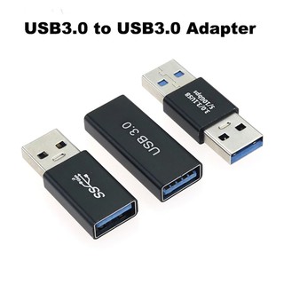 USB 3.0 ปลั๊กอะแดปเตอร์หญิง Gold-Plated Super Speed USB 3.0 Extender เชื่อมต่อ X6HB