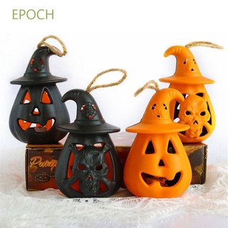 Epoch โคมไฟ Led รูปฟักทองขนาดมินิสําหรับตกแต่งปาร์ตี้ฮาโลวีน / หลากสีสัน