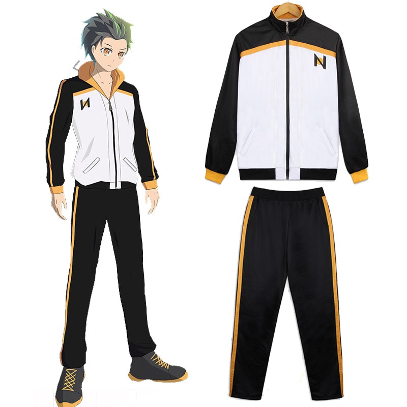 ช ดคอสต ม ส าหร บแต งคอสเพลย Anime Re Zero Kara Hajimeru Isekai Seikatsu Re Zero Starting Life In Another World Natsuki Subaru Cosplay Costume Sweatshirt C146 Shopee Thailand