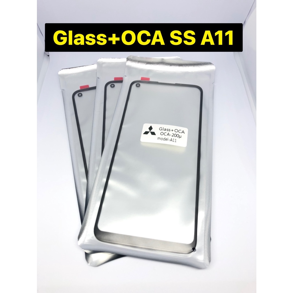 กระจกหน้าจอ+OCA กระจกหน้าจอของ Samsung A11/ A31/ A51/ A6 Plus/ A71/ A12/ A70 สินค้าพร้อมส่ง