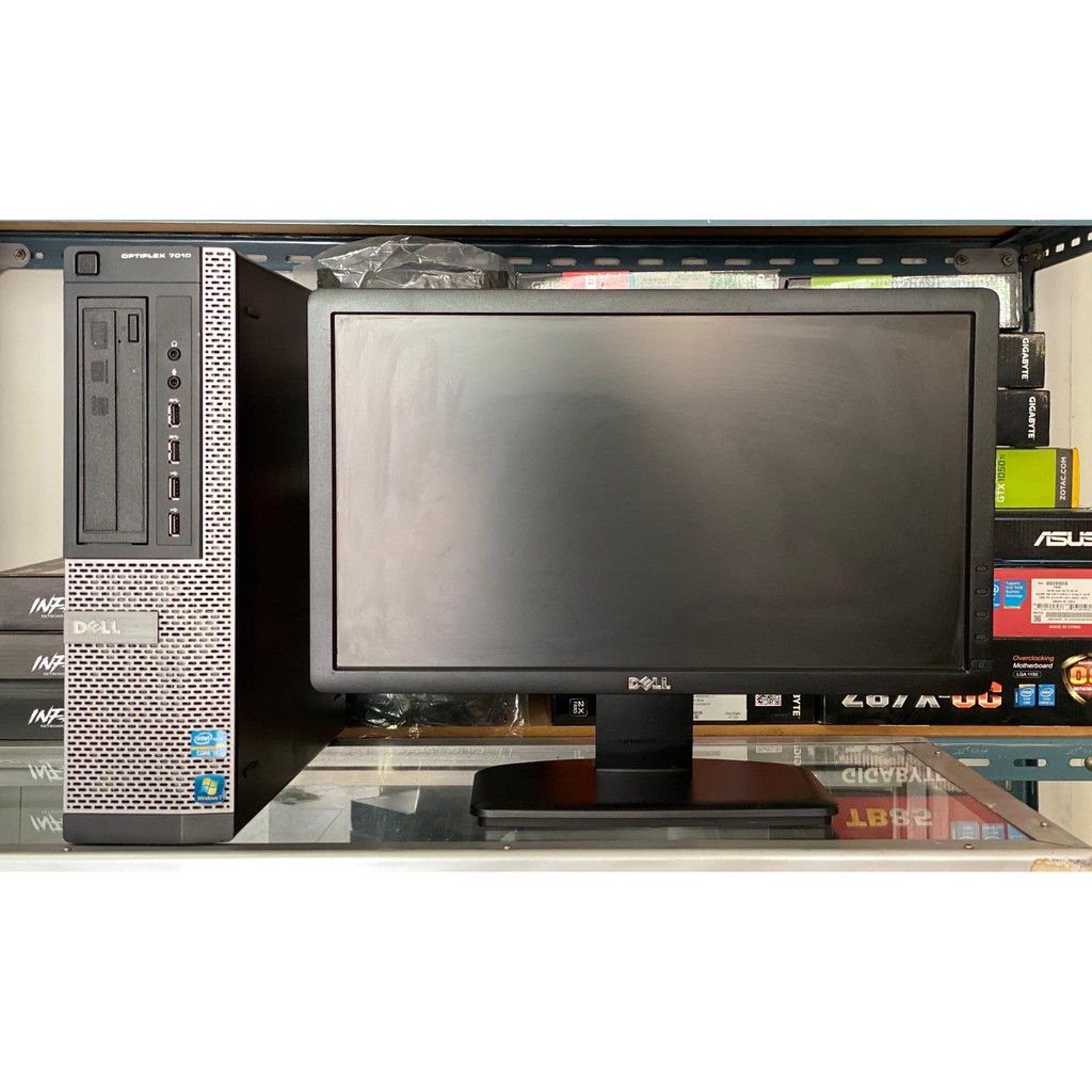 DELL/HP CORE I3 / RAM4GB / HDD250-320GB /จอ19นิ้ว ครบชุดพร้อมใช้ / พร้อมเม้าส์คีย์บอร์ด  คอมพิวเตอร์