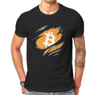 เสื้อยืด พิมพ์ลาย Cryptocurrency Crypto Miner Bitcoin Btc And Crypto สไตล์พังก์ สําหรับผู้ชายS-5XL