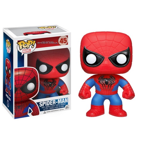 FUNKO POP MARVEL AMAZING SPIDER-MAN 2 #45 แถมกล่องใส หายากเลิกผลิตแล้ว ของพร้อมส่ง Marvel Avengers Spiderman สไปเดอร์แมน