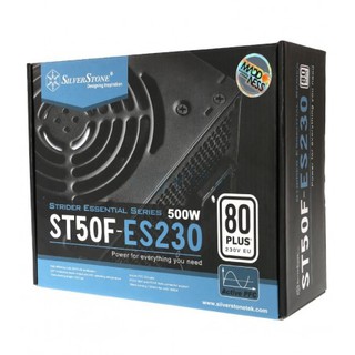 SilverStone PSU (80+ White) ST50F-ES230 (500w.)