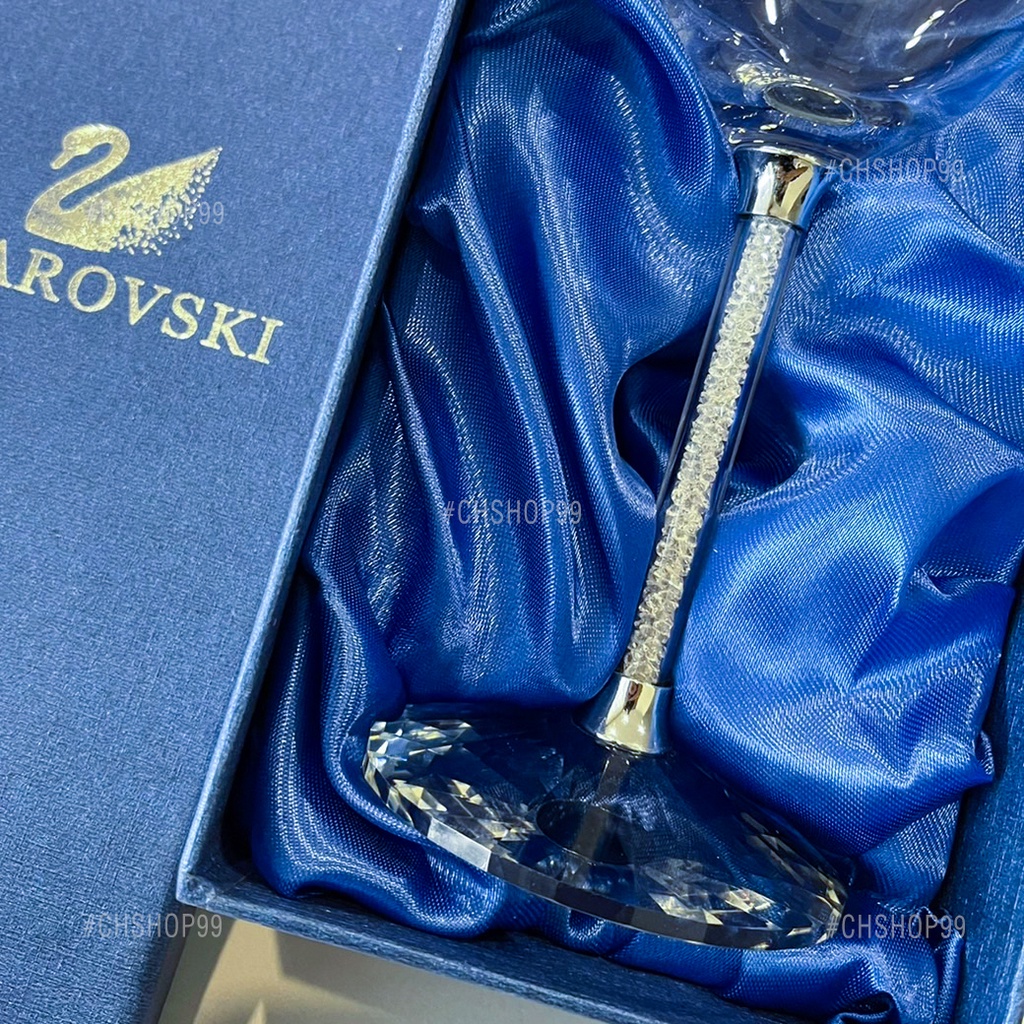 แก้วไวน์  Swarovski Crystal Diamond  Box Set ขนาด470ml จัดส่งฟรี