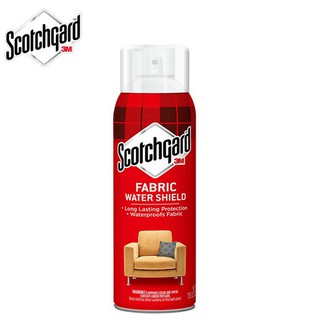 สเปรย์เคลือบเบาะโซฟากันน้ำ กระเป๋า หมวก และคราบสกปรกภายในรถยนต์ Scotchgard Fabric Protector, 1 Can, 10-Ounce