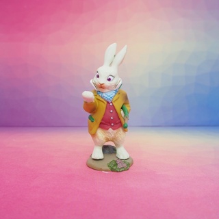 Alice in Wonderland Alices Tea Party - Late White Rabbit Figure