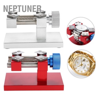 Neptuner ที่เปิดฝาหลังนาฬิกาข้อมือ สีเงิน สีแดง