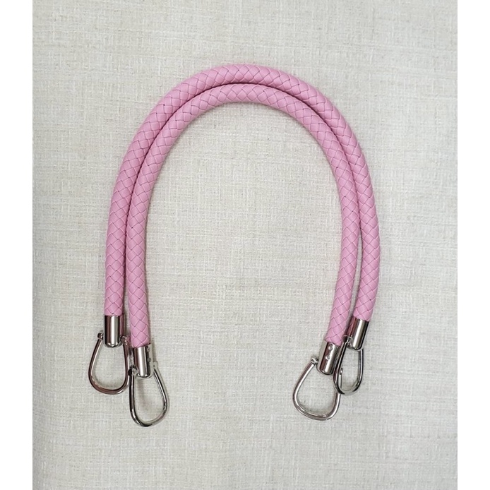 สายกระเป๋า สายเปียกลม PU* ต่อห่วงโลหะ ยาวรวมห่วง ขนาด 55 CM. และ ขนาด 40 CM.