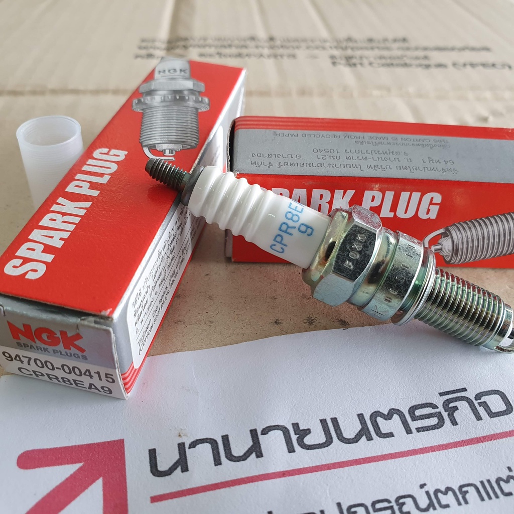 9470000415 หัวเทียน CRP8EA-9 NGK-R AEROX All new N-max LEXI 94700-00415