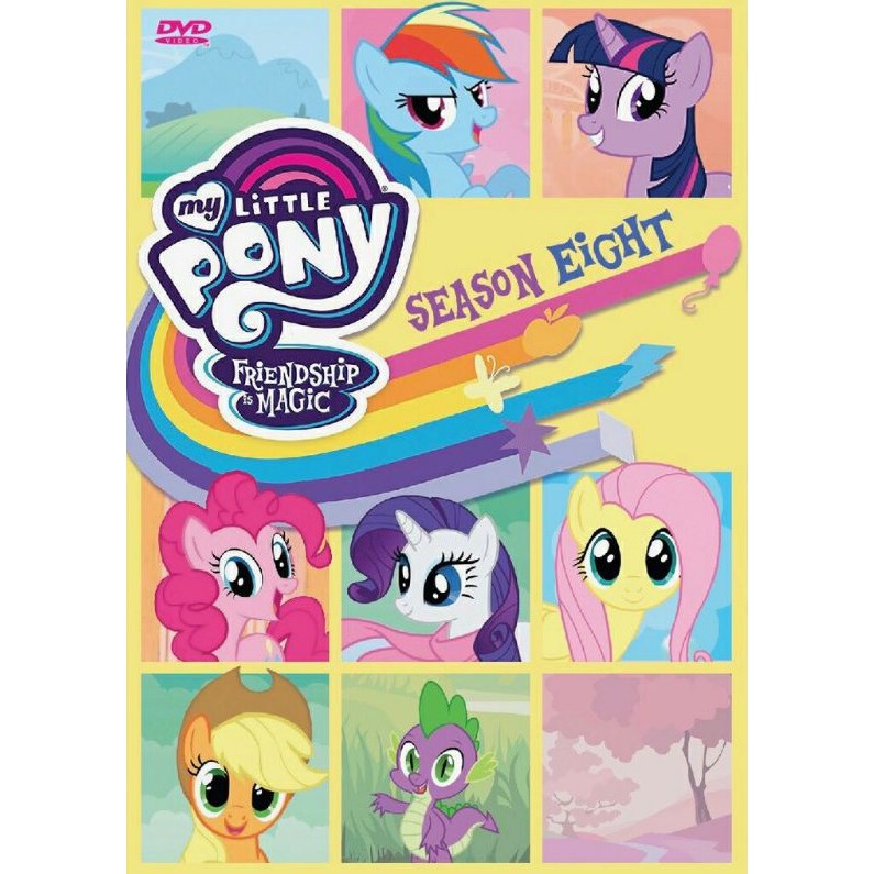 แผ่น DVD My Little Pony Season 8 (มิตรภาพคือเวทมนตร์)
